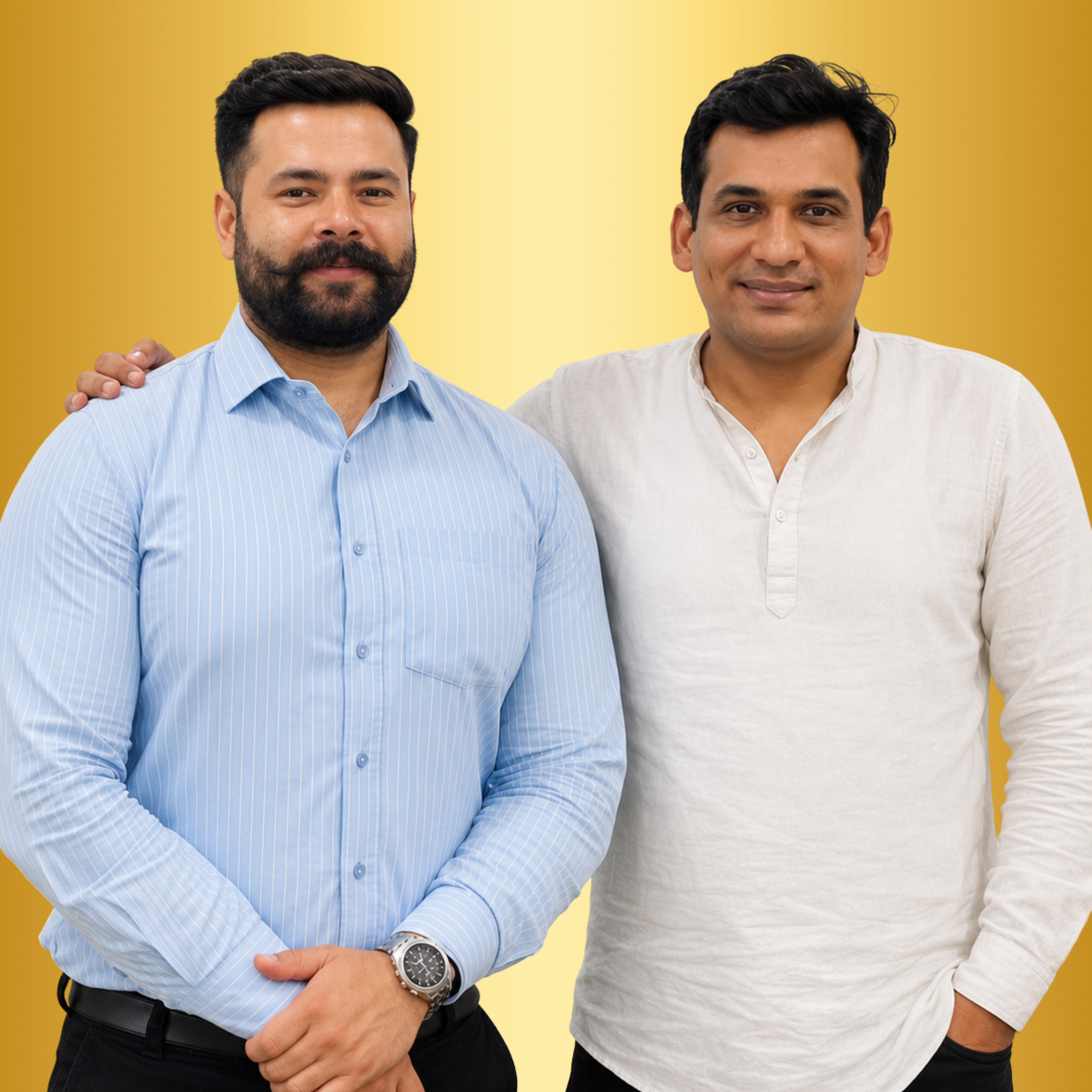 Amandeep Singh with Chetan Sir